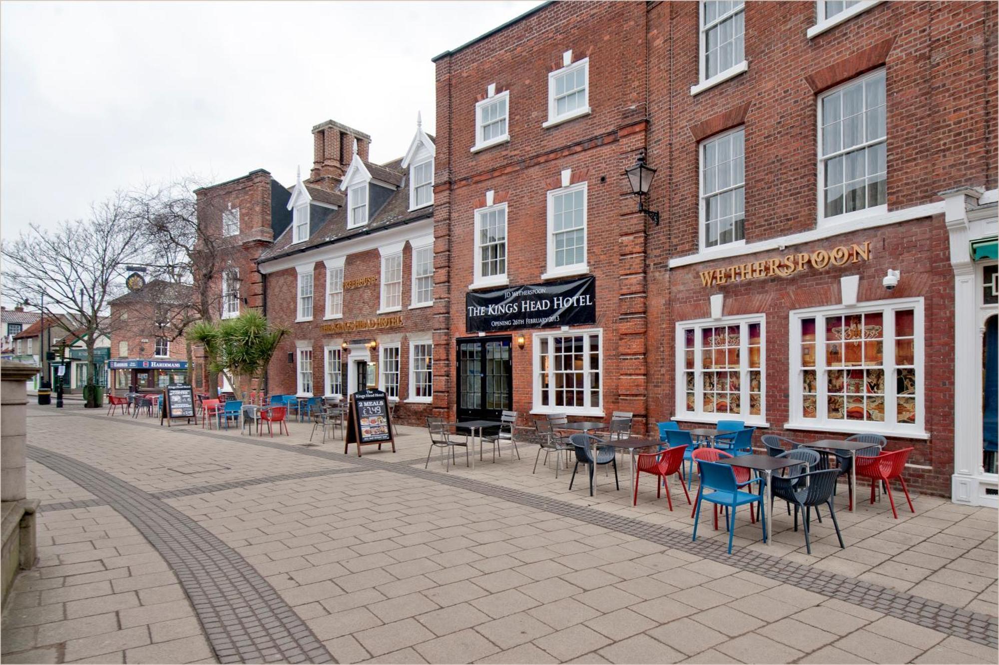 The King'S Head Hotel Wetherspoon Beccles Dış mekan fotoğraf